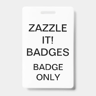 Aangepaste Gepersonaliseerde BADGE Lege Sjabloon