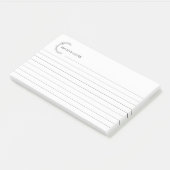 Aangepaste gepersonaliseerde bekleed 3M Post-it® n Post-it® Notes (Schuin)