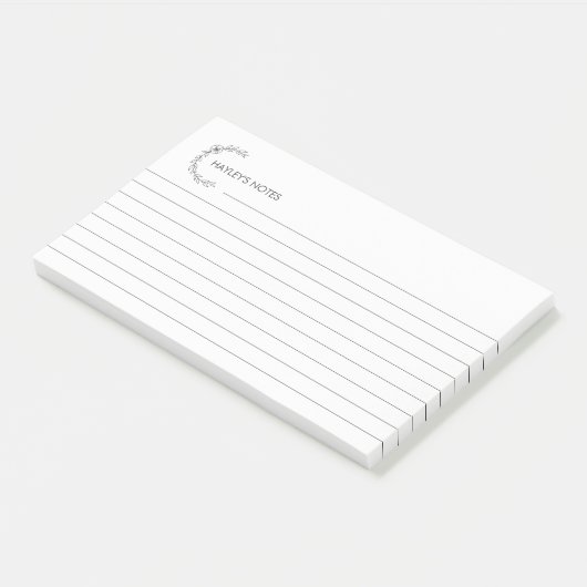 Aangepaste gepersonaliseerde bekleed 3M Post-it® n Post-it® Notes (Schuin)