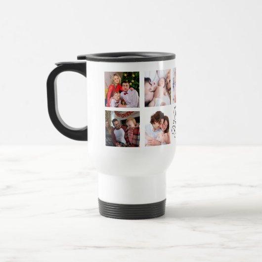 Aangepaste gepersonaliseerde BEST DAD EVER Gift Reisbeker (Links)