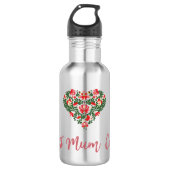 Aangepaste gepersonaliseerde Best Mum Ever Script Waterfles (Voorkant)