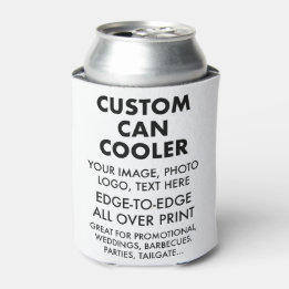 Aangepaste gepersonaliseerde blikje koeler sleeve