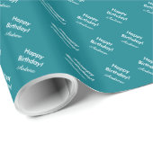 Aangepaste gepersonaliseerde Bourgogdag Cadeaupapier (Rol Hoek)