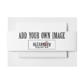 Aangepaste gepersonaliseerde bruiloft of douche uitnodigingen wikkel (Voorkant Voorbeeld)