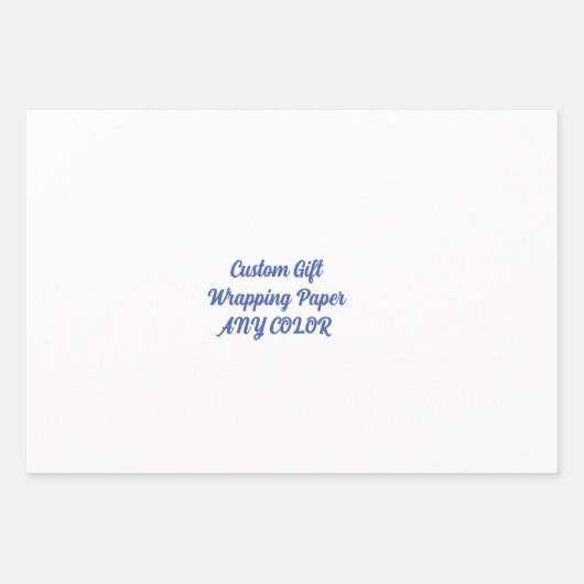 Aangepaste gepersonaliseerde cadeauverpakking, elk inpakpapier vel (Voorkant 3)