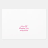 Aangepaste gepersonaliseerde cadeauverpakking, elk inpakpapier vel (Voorkant 2)