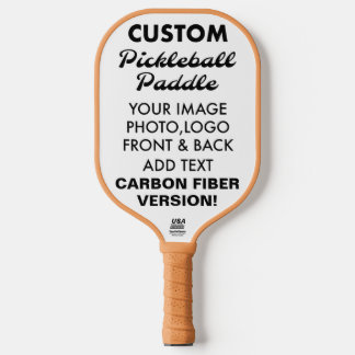 Aangepaste gepersonaliseerde CARBON FIBER PICKLEBA Pickleball Paddle