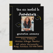 Aangepaste gepersonaliseerde ceremonie van het afs kaart (Voorkant / Achterkant)