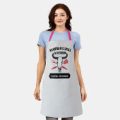 Aangepaste Gepersonaliseerde Chef Schorten, Keuken Schort (Gedragen)