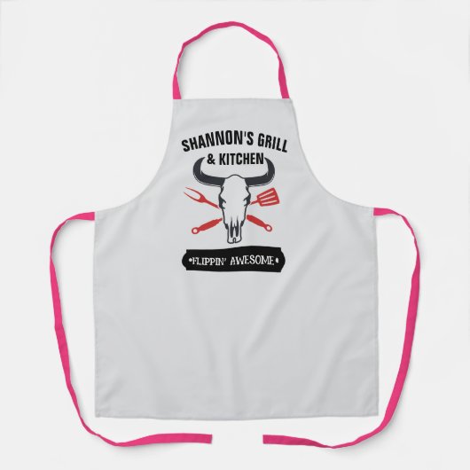 Aangepaste Gepersonaliseerde Chef Schorten, Keuken Schort (Voorkant)