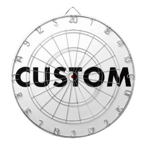 Aangepaste gepersonaliseerde Dartboard Regelgroott Dartbord