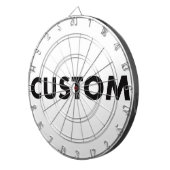 Aangepaste gepersonaliseerde Dartboard Regelgroott Dartbord (Voorkant Rechts)