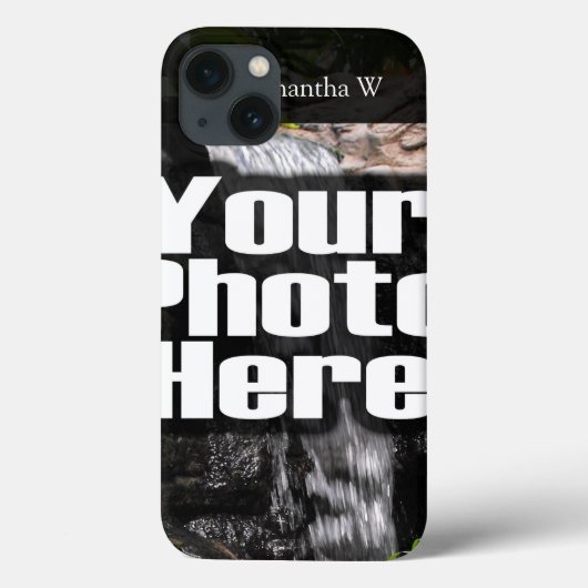 Aangepaste Gepersonaliseerde Digitale Foto Voeg Uw Case-Mate iPhone Case (Achterkant)