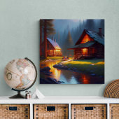 Aangepaste gepersonaliseerde digitale Waterverf Pr Poster