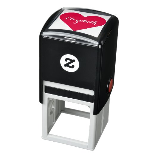 Aangepaste gepersonaliseerde elegante script naam   zelfinktende stempel (Product)