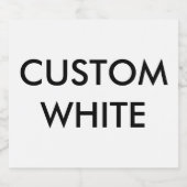 Aangepaste gepersonaliseerde etiketten van de bier (Enkel label)