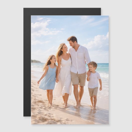 Aangepaste Gepersonaliseerde Familie Foto (Voorkant / Achterkant)