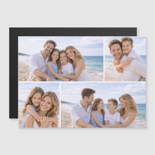 Aangepaste Gepersonaliseerde Familie Foto (Voorkant / Achterkant)
