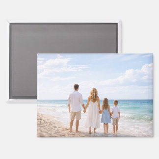 Aangepaste Gepersonaliseerde Familie Foto Magneet