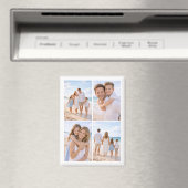 Aangepaste Gepersonaliseerde Familie Foto Magneet (Insitu (Vaatwasser))