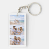 Aangepaste Gepersonaliseerde Familie Foto Sleutelhanger (achterkant)