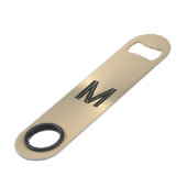 Aangepaste gepersonaliseerde fles opener sleutelha speed flessenopener (Voorkant Gekanteld)