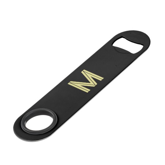 Aangepaste gepersonaliseerde fles opener sleutelha speed flessenopener (Achterkant Gekanteld)