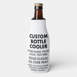 Aangepaste gepersonaliseerde fleskoeler sleeve bla flesjeskoeler