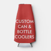 Aangepaste gepersonaliseerde flessenkoeler lege Sj Flesjeskoeler (Voorkant)