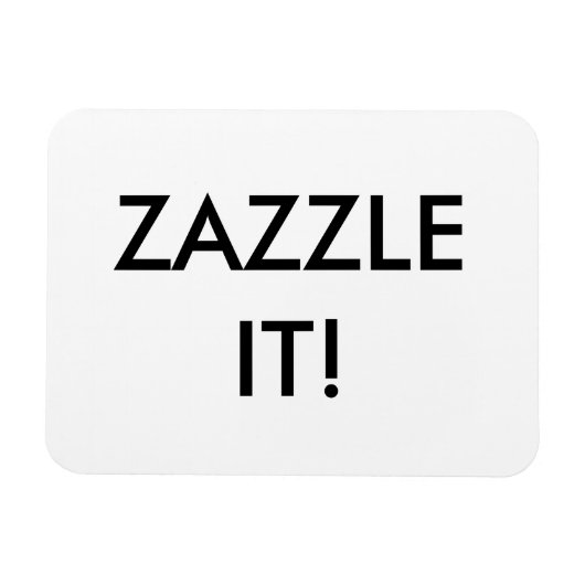 Aangepaste gepersonaliseerde flexibele magneet bla (Horizontaal)