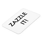 Aangepaste gepersonaliseerde flexibele magneet bla (Linkerzijde)