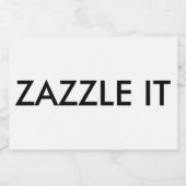 Aangepaste gepersonaliseerde Food Jar Label Blank  Voedselcontainer Etiket (Enkel label)