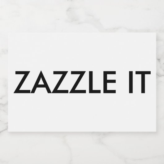 Aangepaste gepersonaliseerde Food Jar Label Blank  Voedselcontainer Etiket (Enkel label)