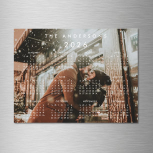 Aangepaste Gepersonaliseerde Foto 2026 Kalender Ma