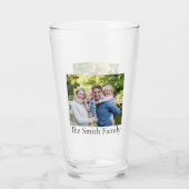 Aangepaste gepersonaliseerde foto 2-zijdig glas (Achterkant)