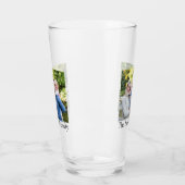 Aangepaste gepersonaliseerde foto 2-zijdig glas (Links)