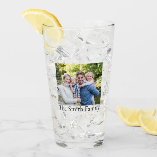 Aangepaste gepersonaliseerde foto 2-zijdig glas (Voorkant ijs)