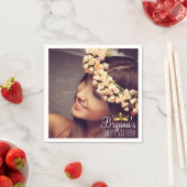 Aangepaste gepersonaliseerde foto afbeelding Sweet Servet (Insitu)