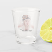 Aangepaste gepersonaliseerde foto afdrukken shot glas (Achterkant)