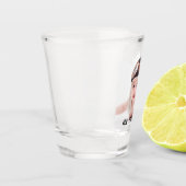Aangepaste gepersonaliseerde foto afdrukken shot glas (Links)