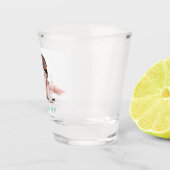 Aangepaste gepersonaliseerde foto afdrukken shot glas (Rechts)