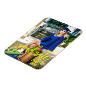 Aangepaste gepersonaliseerde foto afstudeerverslag magneet (Linkerzijde)