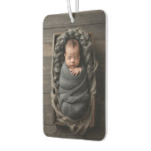 Aangepaste Gepersonaliseerde Foto Baby Gedicht Luchtverfrisser (Links)