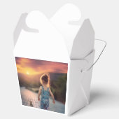 Aangepaste gepersonaliseerde foto bedankdoosjes (Geopend)