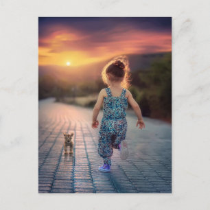 Aangepaste gepersonaliseerde foto briefkaart