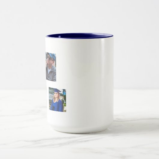 Aangepaste gepersonaliseerde foto collage koffie M Mok (Midden)