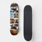 Aangepaste gepersonaliseerde foto collage skateboa persoonlijk skateboard (Voorkant)