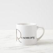 Aangepaste gepersonaliseerde foto espresso kop (Rechts)