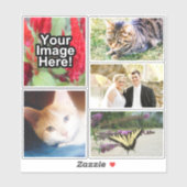 Aangepaste gepersonaliseerde foto full-color water sticker (Vel)