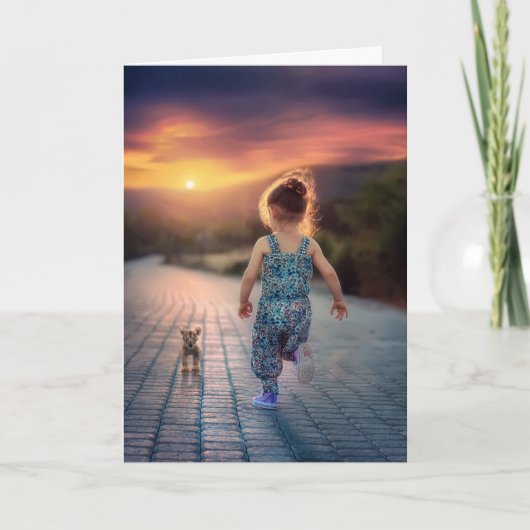 Aangepaste gepersonaliseerde foto  kaart (Voorkant)
